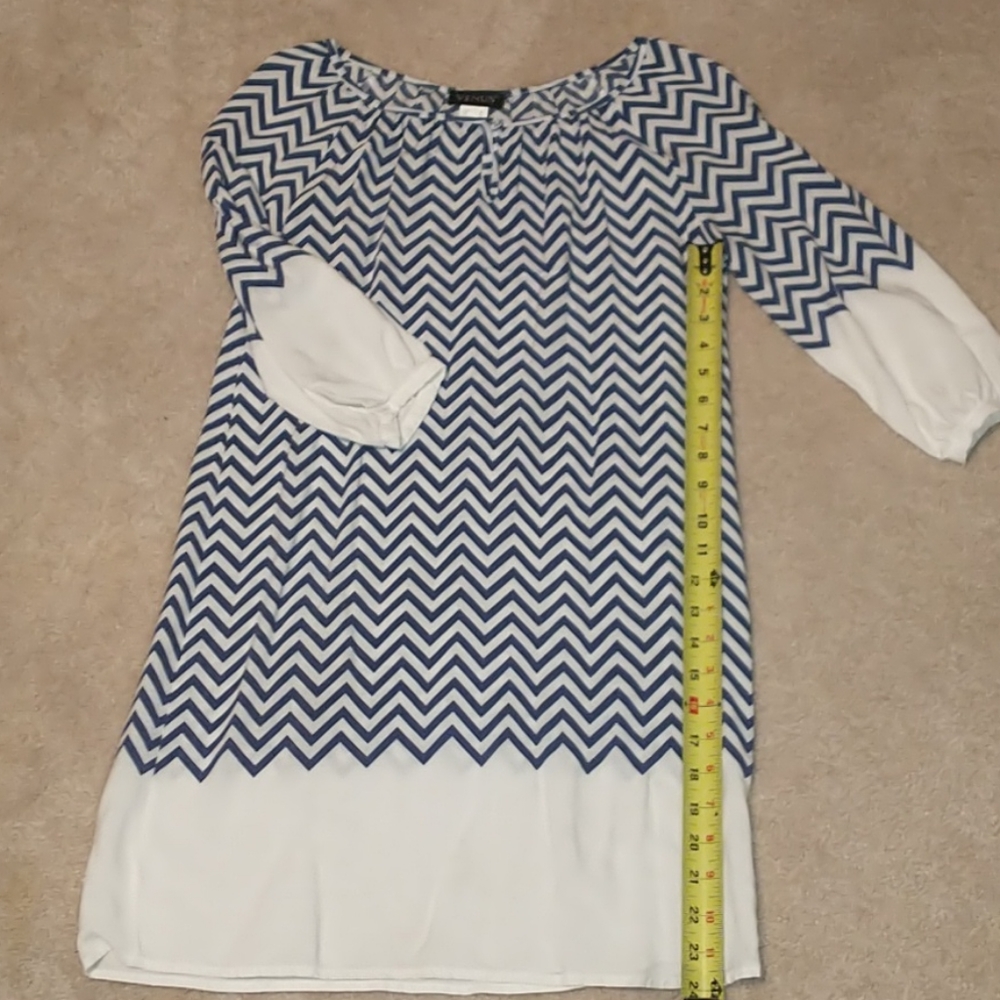VENUS Chevron Dress